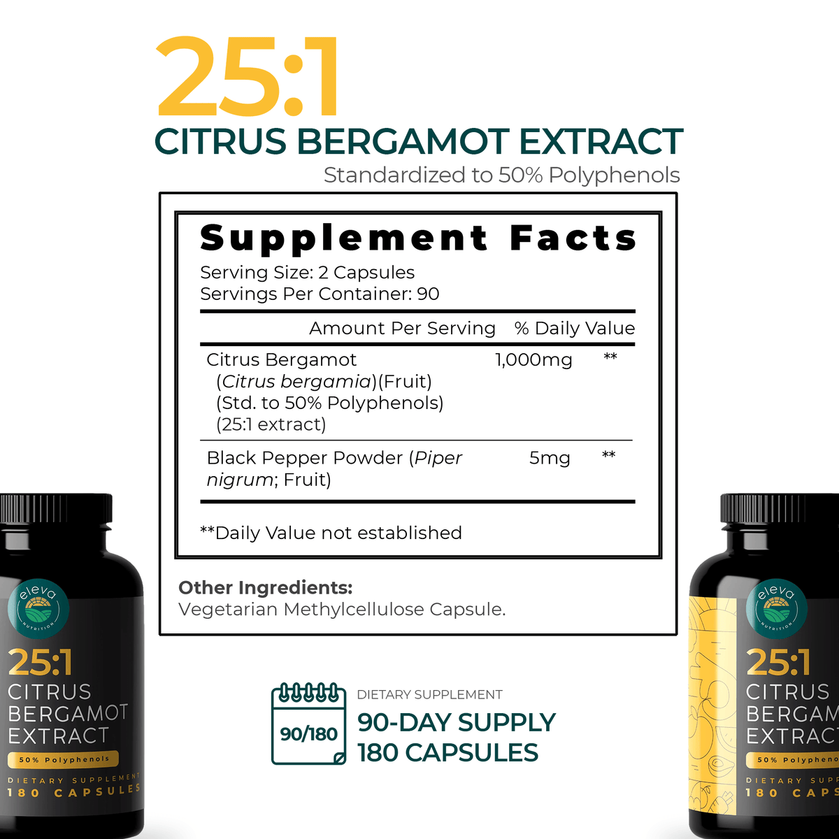 Citrus Bergamot Extract Capsules