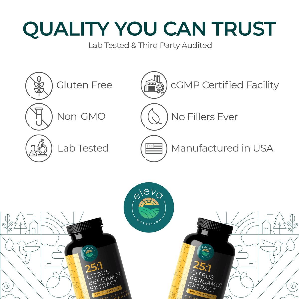 Citrus Bergamot Extract Capsules