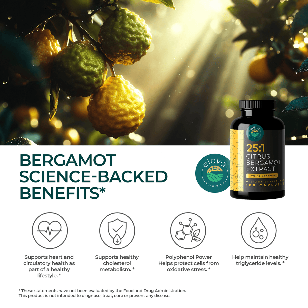 Citrus Bergamot Extract Capsules