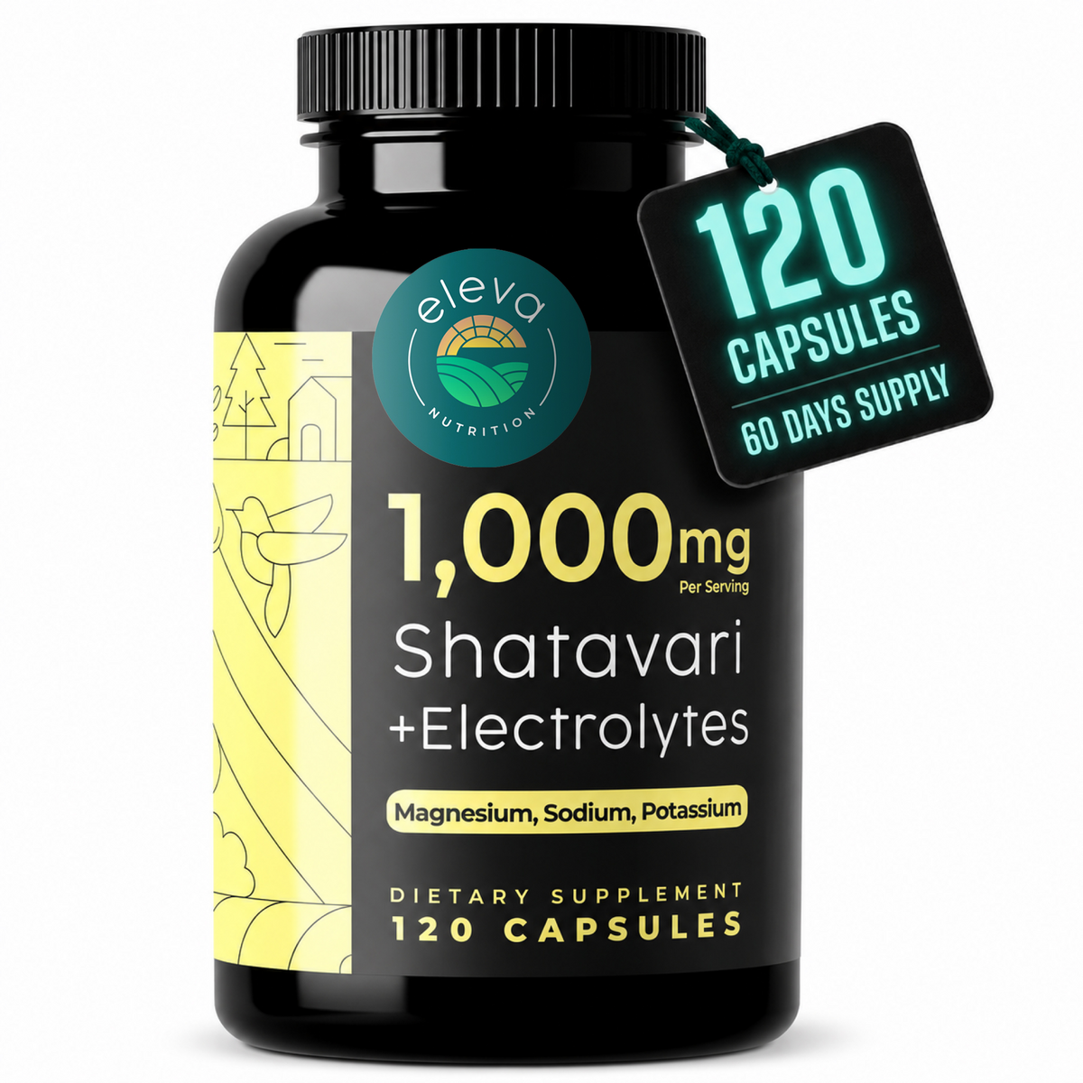 ORGANIC SHATAVARI 1,000mg