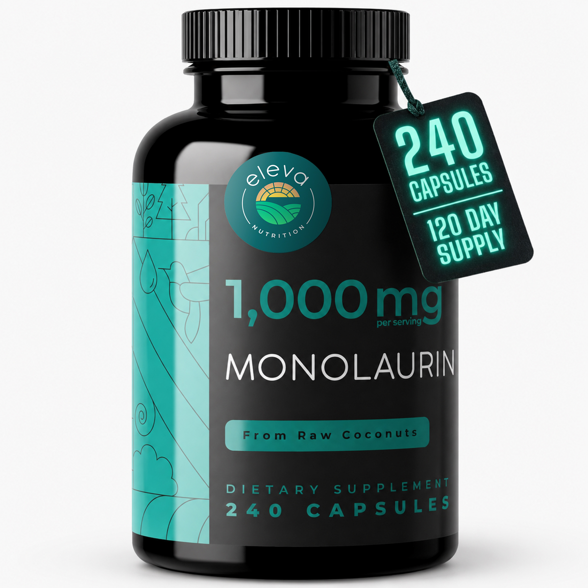 ORGANIC MONOLAURIN 1,000mg
