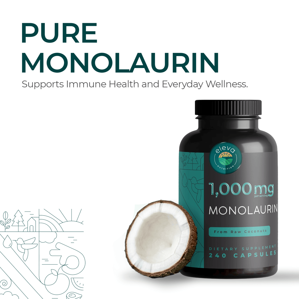 Monolaurin Capsules